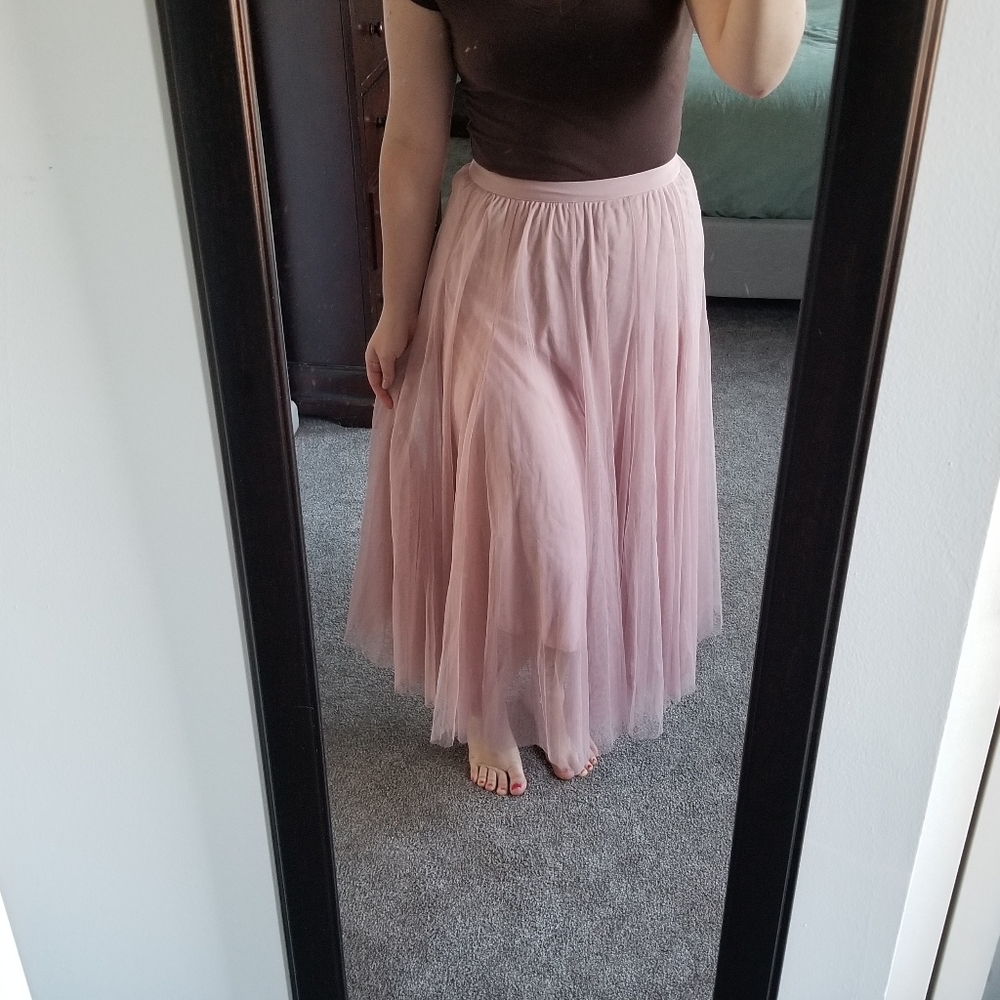 Fashion Nova Tulle Maxi Skirt
